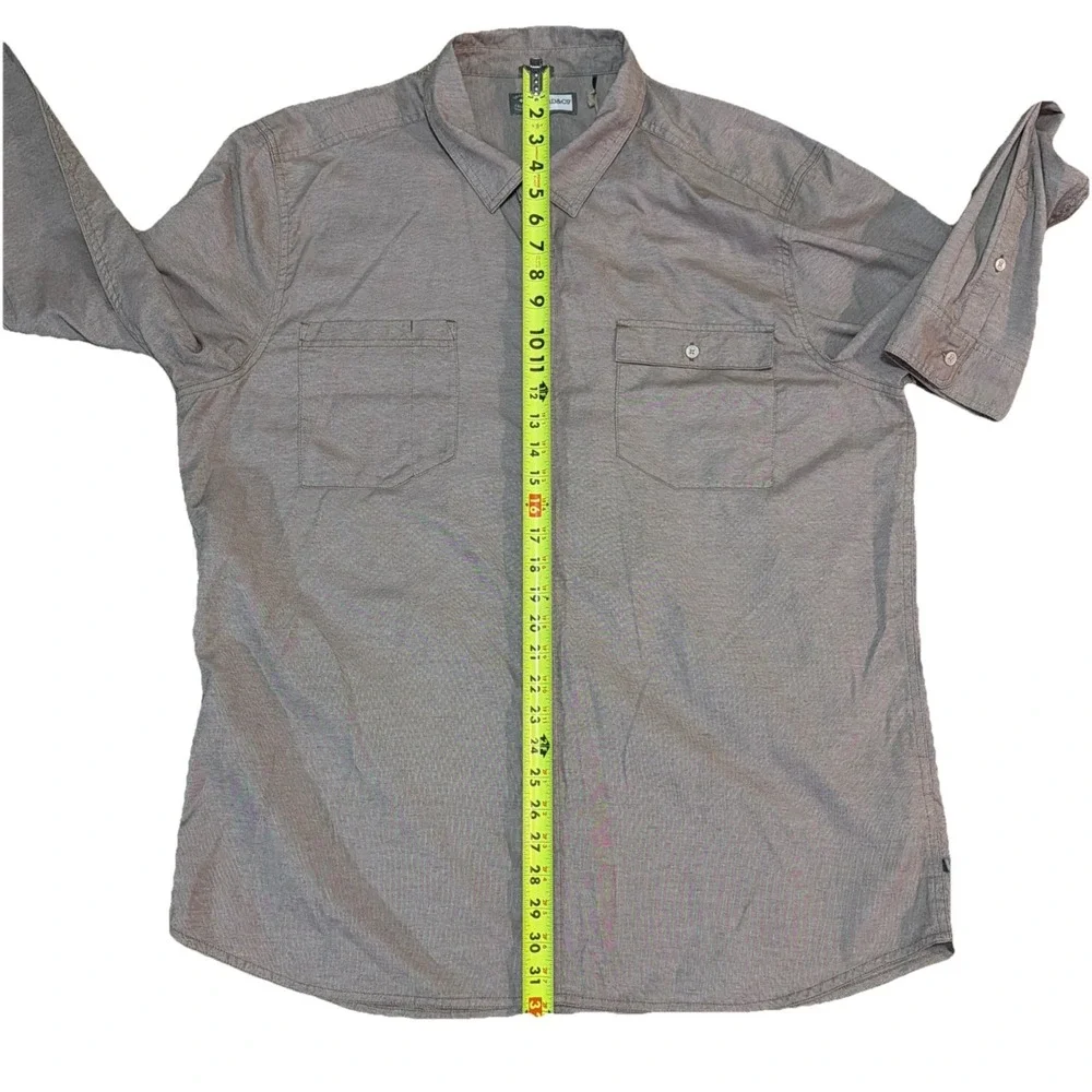 Toad And Co Men's 2XL Debug Riverbound Long‎ Sleeve Shirt + Insect Shield